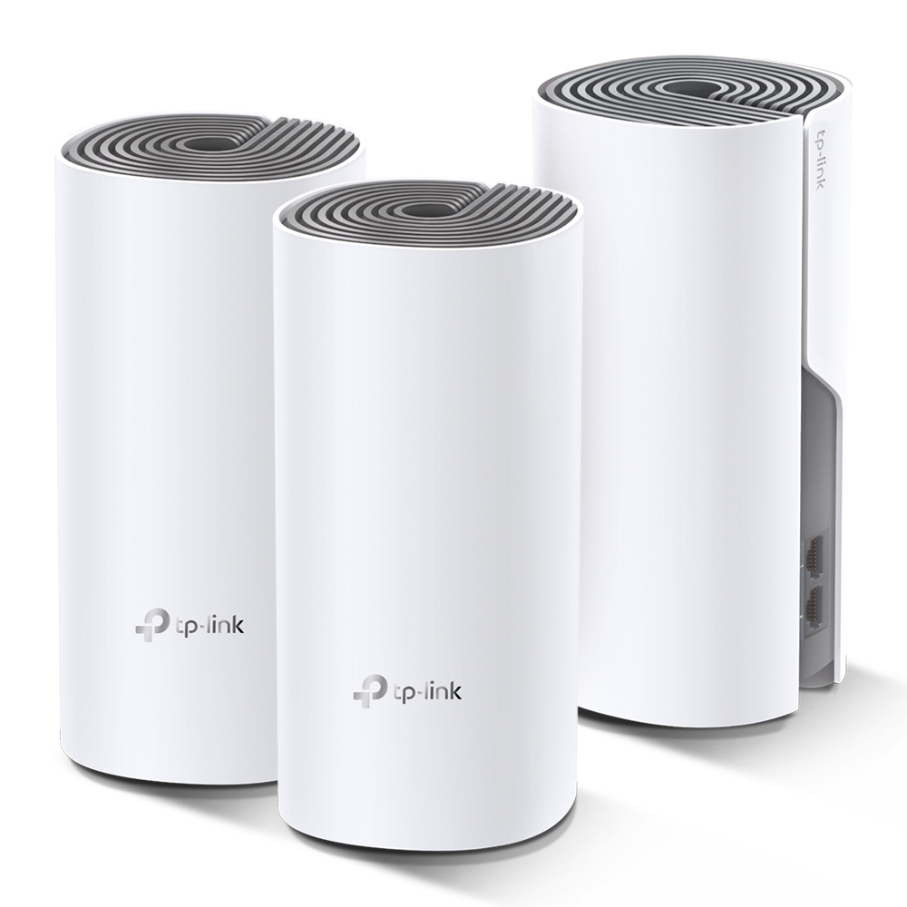 TP-LINK Deco E4 (3-pack)  AC1200 Mesh Wi-Fi System, 2 LAN Port, 867Mbps on 5GHz + 300Mbps on 2.4GHz, 802.11ac/b/g/n, Wi-Fi Dead-Zone Killer, Seamless Roaming with One Wi-Fi Name, Antivirus, Parental Controls photo 2