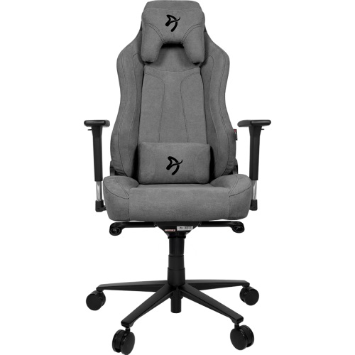 Fotoliu Gaming AROZZI Vernazza Soft Fabric VERNAZZA-SFB-ASH / 135-145kg / 165-190cm /  Ash Grey photo 1