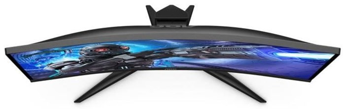 27.0” Игровой монитор AOC  C27G2ZU/BK / 0.5ms / Curved / 240Hz / Black/Red photo 4