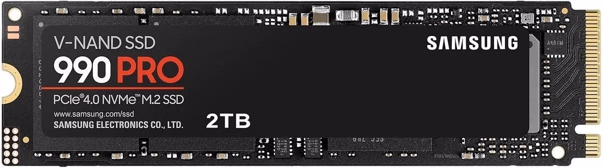 M.2 NVMe SSD Samsung SSD 990 PRO / 2TB  / PCIe4.0 x4 / NVMe2.0 