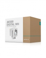 Кулер DEEPCOOL AK500 DIGITAL WH / Universal / 240W / 500~1850rpm / <28 dB(A) / 68.99 CFM / White thumbnav 6