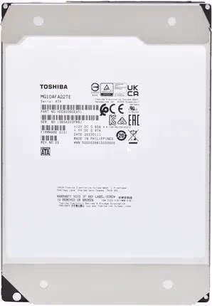 3.5" HDD Toshiba Enterprise Capacity (MG08ACA16TE)/ 16.0TB/ 7200rpm/ 512MB/ SATAIII 