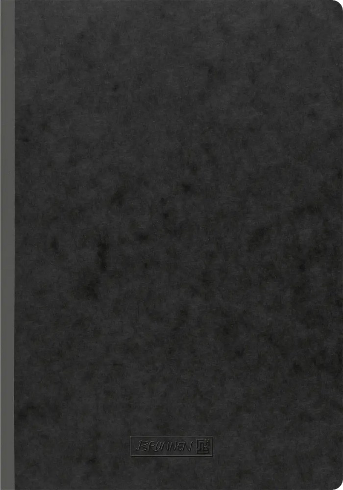 Carnet A4 negru FACT! Plus linie 96 de foi Brunnen photo 1