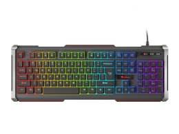 Клавиатура проводная Genesis Keyboard Rhod 400, RGB, RU Layout, With RGB Backlight thumbnav 1