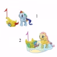 MLP ROYAL SPIN ALONG CHARIOTS AST W1 17