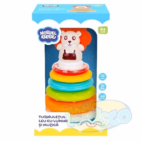 Noriel INT6214 Noriel Bebe - Turnuletul Leu Cu Lumini Si Muzica