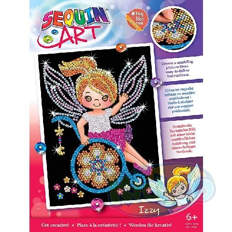 Sequin Art SQ1930 Red - Wheelchair Fairy photo 1