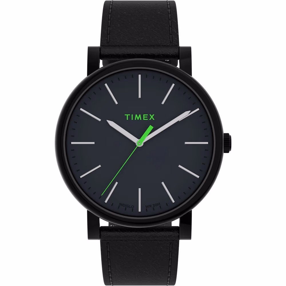 Originals Oversized 42mm Leather Strap Watch TW2U05700