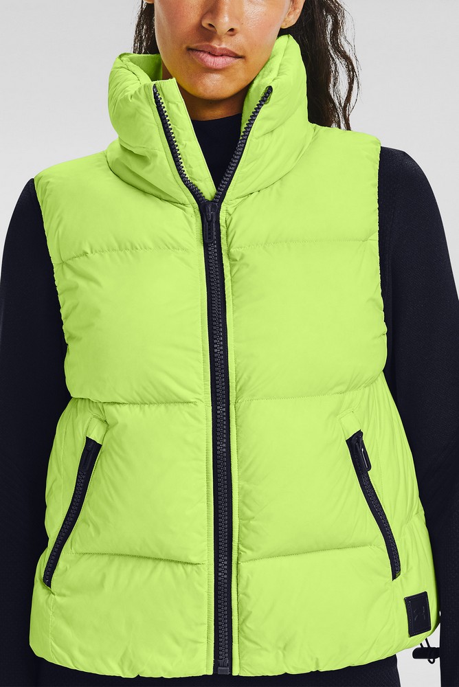 Vesta Under Armour UA SPORTSTYLE DOWN VEST L Verde Femei photo 3