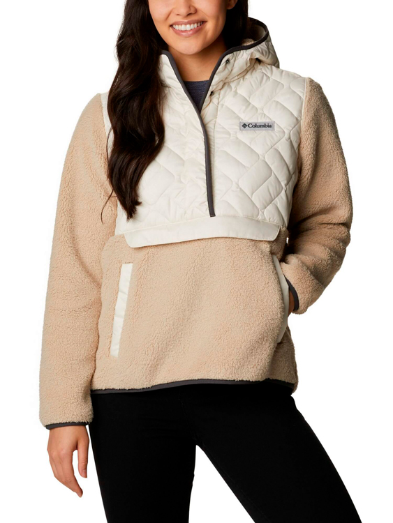 Hanorac Columbia Sweet View Fleece Hooded Pullover XS Bej Femei photo 1