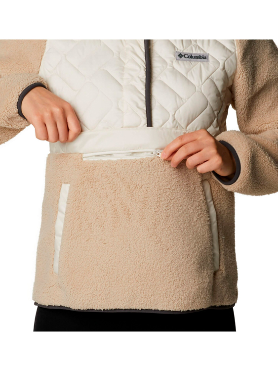Hanorac Columbia Sweet View Fleece Hooded Pullover XS Bej Femei photo 4