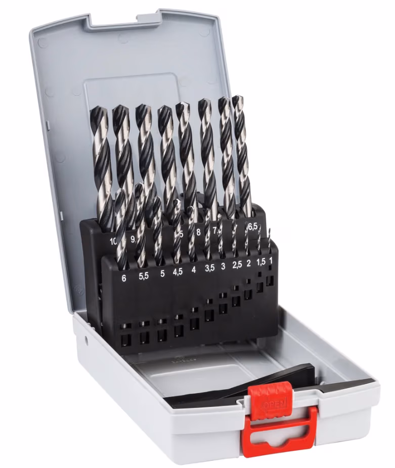 Набор сверл Bosch 1-10mm 19HSS 2607018391