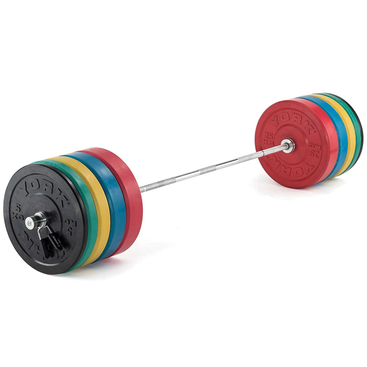 Диск 10 кг YORK Solid Rubber Bumper Plate photo 3