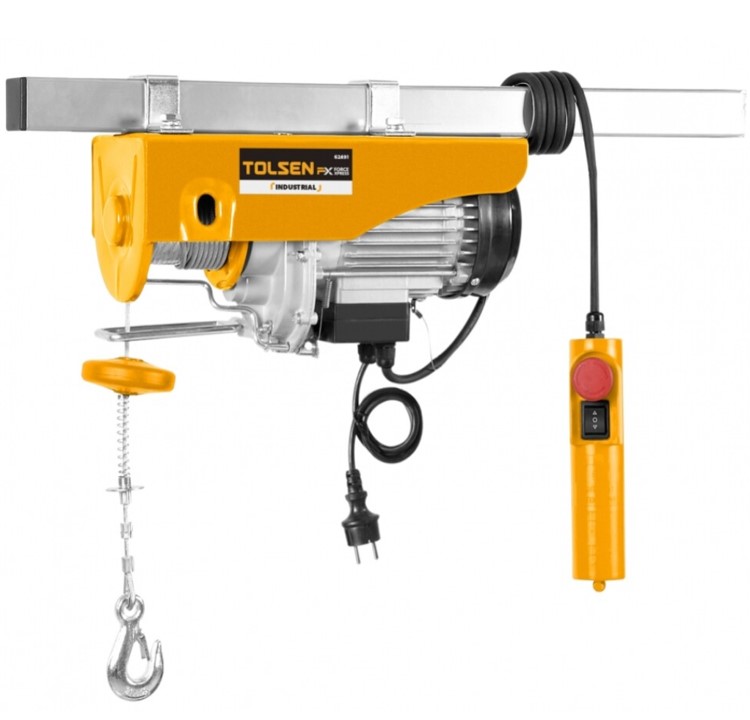 Тельфер электрический 500kg 800w Industrial Tolsen photo 1 Тельфер электрический 500kg 800w Industrial Tolsen photo 1
