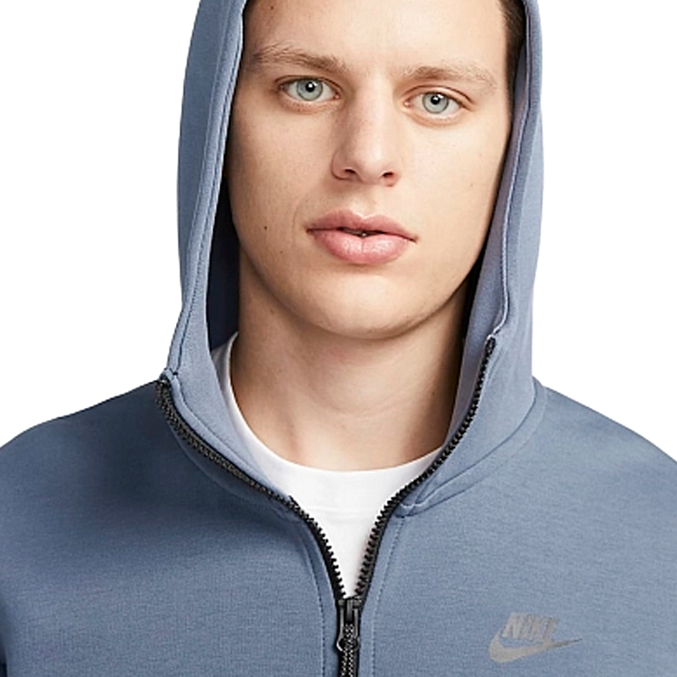 Hanorac pt bărbați Nike M NSW TCH FLC HOODIE FZ WR M Albastru photo 2