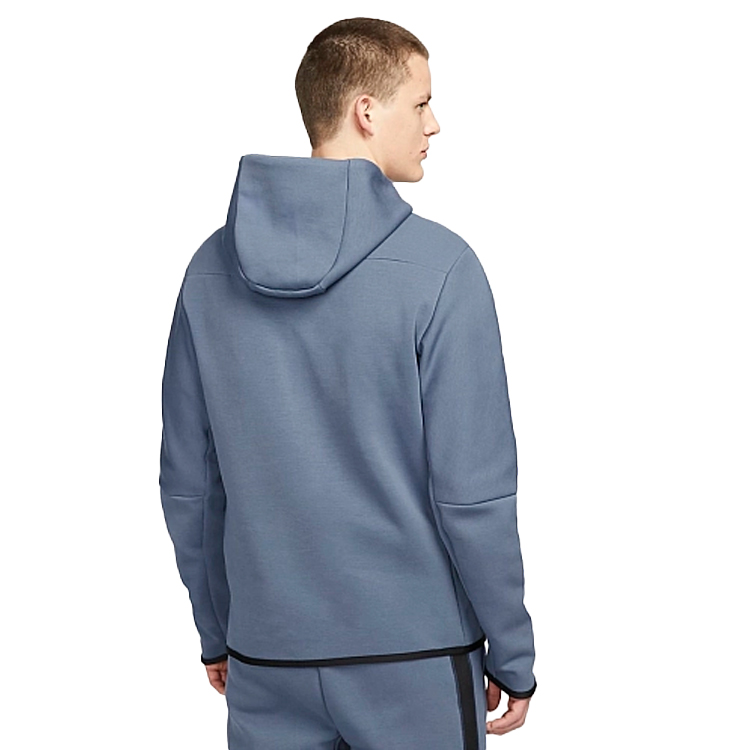 Hanorac pt bărbați Nike M NSW TCH FLC HOODIE FZ WR M Albastru photo 3