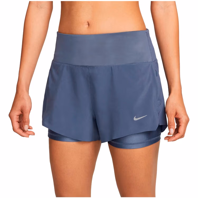 Шорты Nike W NK SWIFT DF MR 3IN 2N1 SHORT 