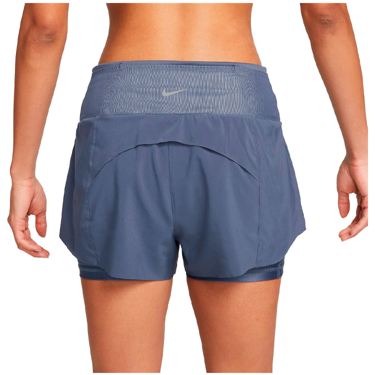 Шорты Nike W NK SWIFT DF MR 3IN 2N1 SHORT / Женский / XS / Синий photo 2
