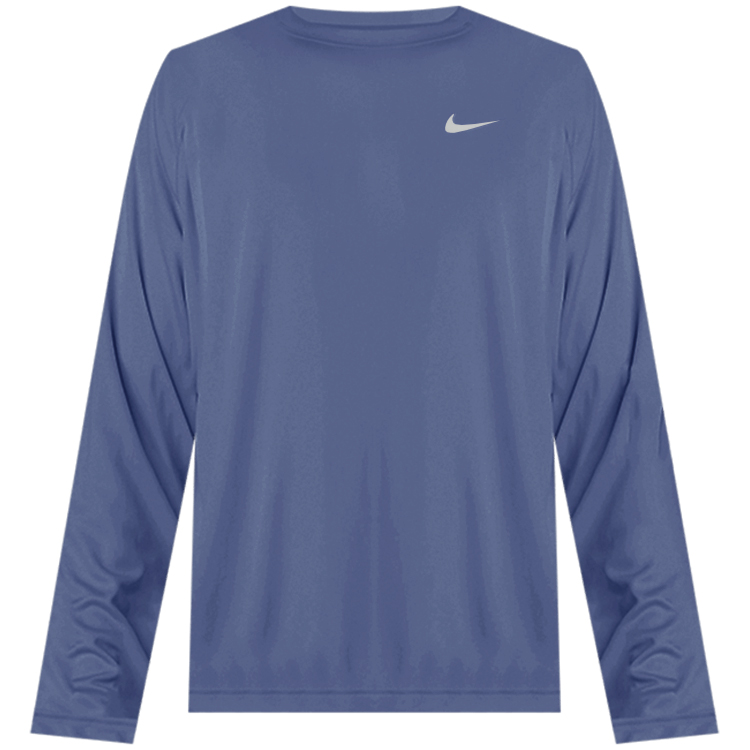 Hanorac pt bărbați Nike M NK DF UV MILER TOP LS S Albastru photo 2