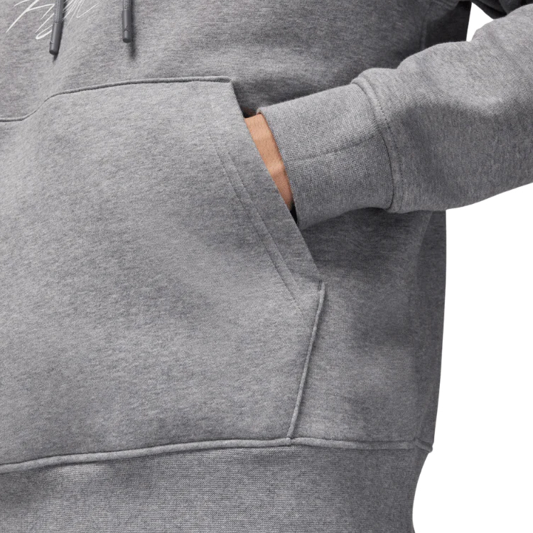 Hanorac pt bărbați Nike M J ESS FLC BASELINE HOODIE L Gri photo 4
