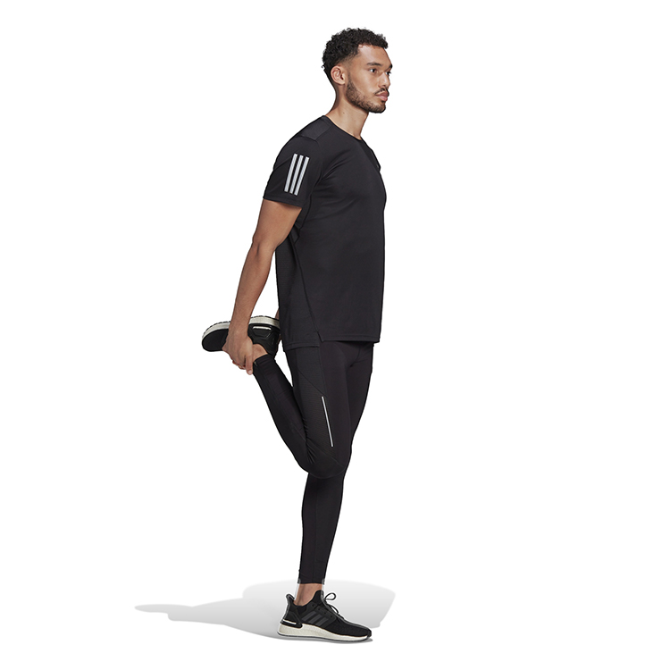 Футболка мужская Adidas OWN THE RUN TEE 2XL Черный photo 2