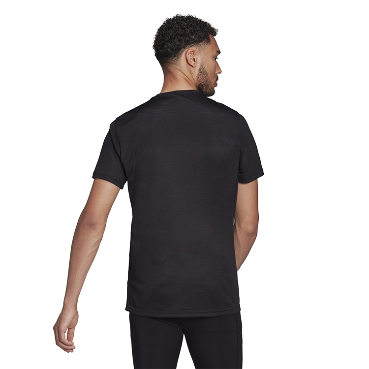 Футболка мужская Adidas OWN THE RUN TEE 2XL Черный photo 3