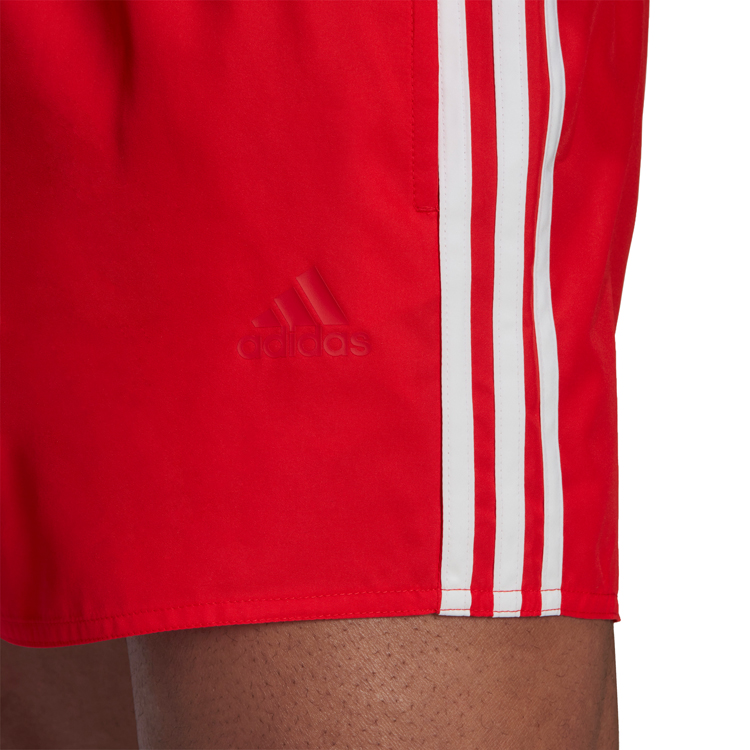 Шорты для плавания Adidas 3S CLX SH VSL/Красный photo 2