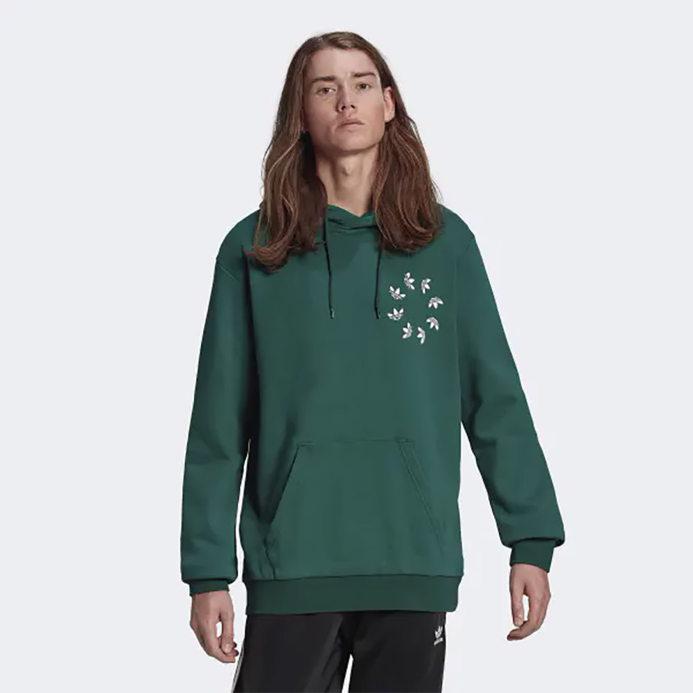 Hanorac pt bărbați Adidas BLD HOODY S Verde photo 2
