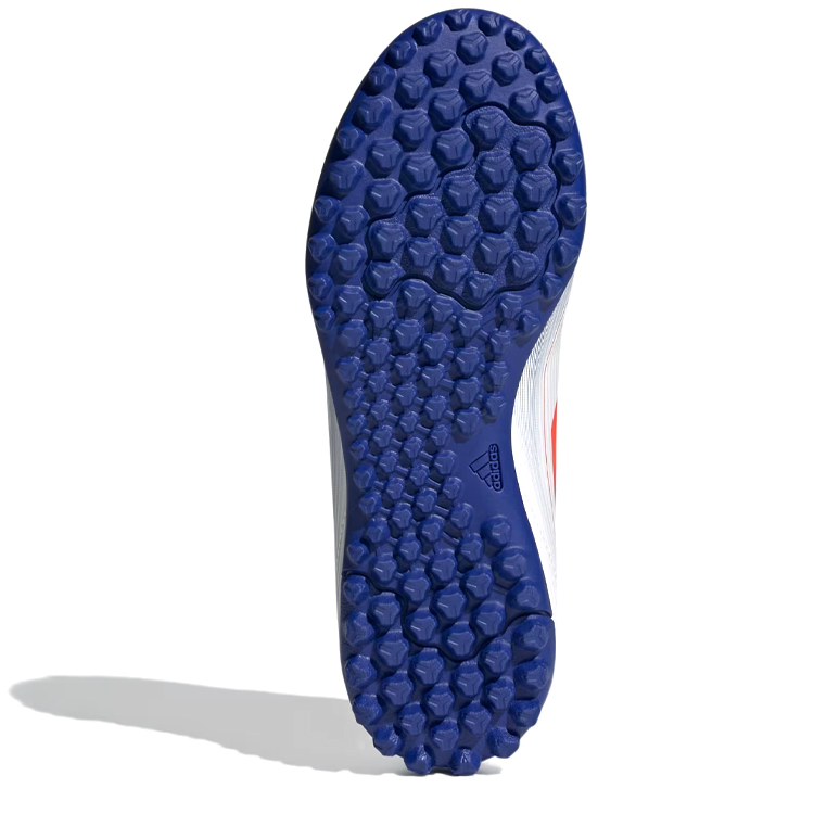 Ghete pentu fotbal Adidas F50 CLUB TF J pt Barbati / 31.5 / Alb photo 3