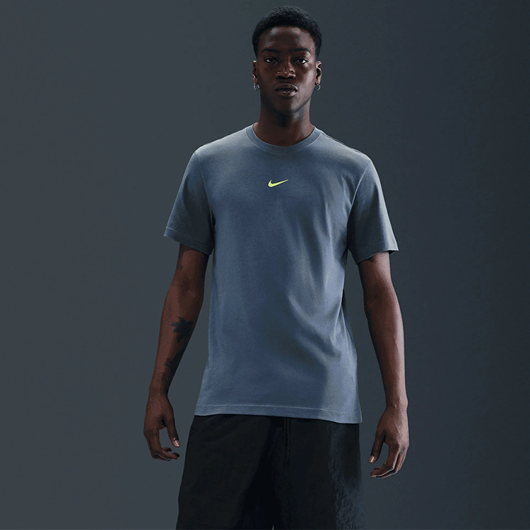 Tricou bărbătesc Nike U NSW TEE BB FW S Albastru photo 3