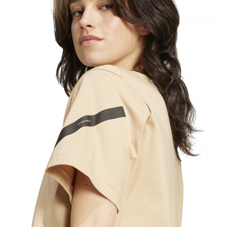 Футболка Adidas W Z.N.E. TEE XS Бежевый Женский photo 2