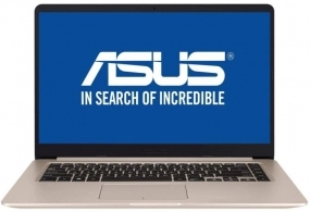 Ноутбук Asus S510UF-BQ091 i7/8/1TB/MX130, Core i7, 8 ГБ ГБ, EndlessOS, Золотистый