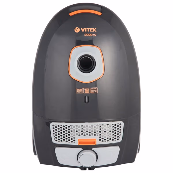 Пылесос с мешком Vitek VT-1891, 2000 Вт, Черный 