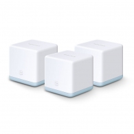 MERCUSYS Halo S12 (3-pack) AC1200 Mesh Wi-Fi System, 2 LAN Port, 867Mbps on 5GHz + 300Mbps on 2.4GHz, 802.11ac/b/g/n, Wi-Fi Dead-Zone Killer, Seamless Roaming with One Wi-Fi Name, Antivirus, Parental Controls thumbnav 1