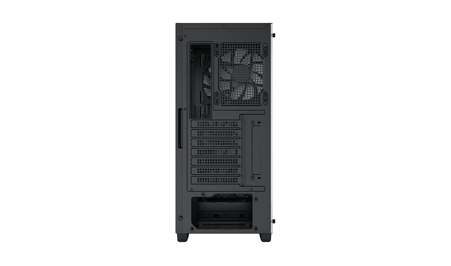 DEEPCOOL "CC560" ATX Case, with Side-Window (Tempered Glass Side Panel) & Mesh Front Panel, without PSU, Tool-less, Pre-installed: Front 3x120mm LED fans, Rear 1x140mm LED fan, Top panel Magnetic dust filter, 1xUSB3.0, 1xUSB2.0, 1xAudio, Black photo 4