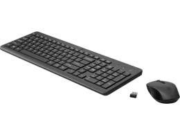 Tastatura si mouse Wireless HP 330, Black