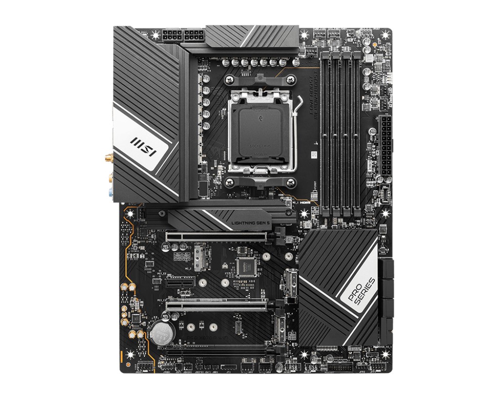 Placa de baza MSI PRO X670-P WIFI / AM5 / AMD X670 / DDR5 / ATX photo 2