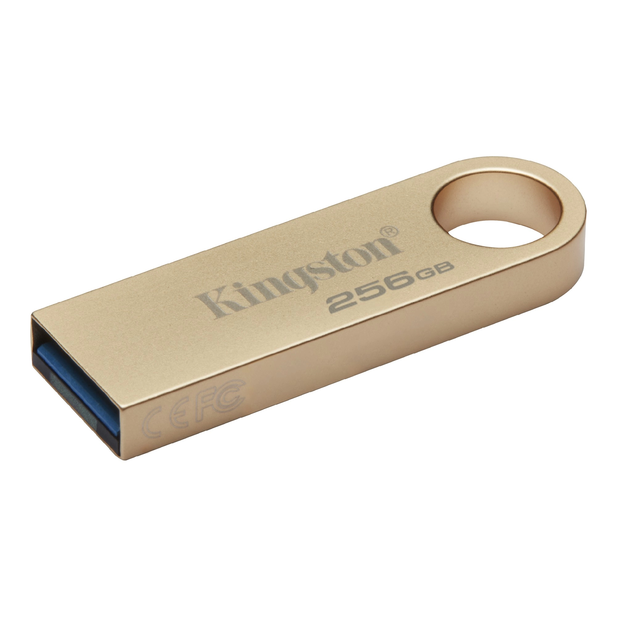 Флеш-накопитель USB Kingston DataTraveler SE9 G3 / 256ГБ / USB3.2 Gen1 / Gold