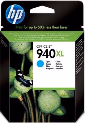 HP 940XL (C4907AE) Cyan Officejet Ink Cartridge HP OfficeJet Pro 8000/ 8500