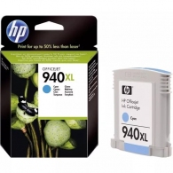 HP 940XL (C4907AE) Cyan Officejet Ink Cartridge HP OfficeJet Pro 8000/ 8500 thumbnav 2