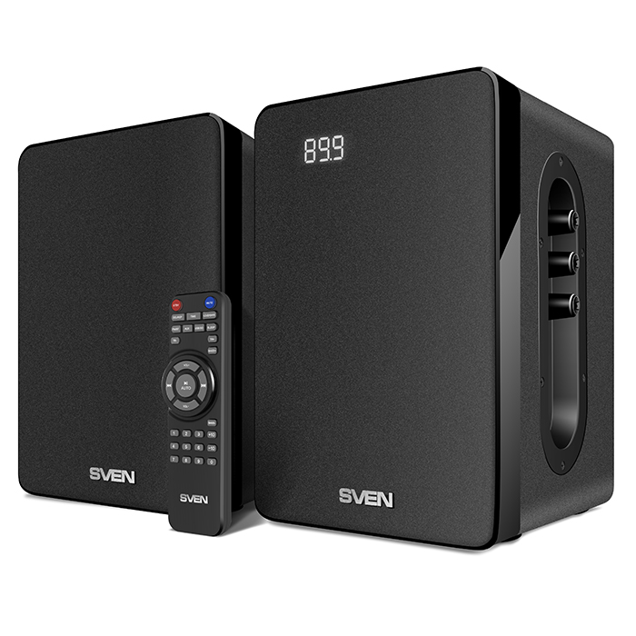 Boxe 2.0 SVEN SPS-710 / 40W RMS / Bluetooth / FM / USB / SD / Black photo 1
