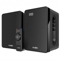 Boxe 2.0 SVEN SPS-710 / 40W RMS / Bluetooth / FM / USB / SD / Black thumbnav 1