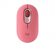 Logitech POP Mouse Wireless Mouse with Customizable Emoji, Multi-device, SilentTouch, SmartWheel, 2 Programmable buttons, Heartbreaker/Rose thumbnav 1