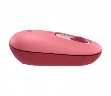 Logitech POP Mouse Wireless Mouse with Customizable Emoji, Multi-device, SilentTouch, SmartWheel, 2 Programmable buttons, Heartbreaker/Rose thumbnav 4