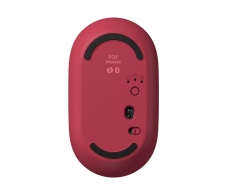 Logitech POP Mouse Wireless Mouse with Customizable Emoji, Multi-device, SilentTouch, SmartWheel, 2 Programmable buttons, Heartbreaker/Rose thumbnav 6