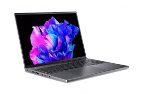 Laptop 16” ACER Swift X (NX.KN8EU.001)/ 3.2K(16:10)/ OLED/ AMD Ryzen 5 7640HS/ 16GB/ 512GB SSD/ RTX3050/ Win11H/ Steel Gray thumbnav 2