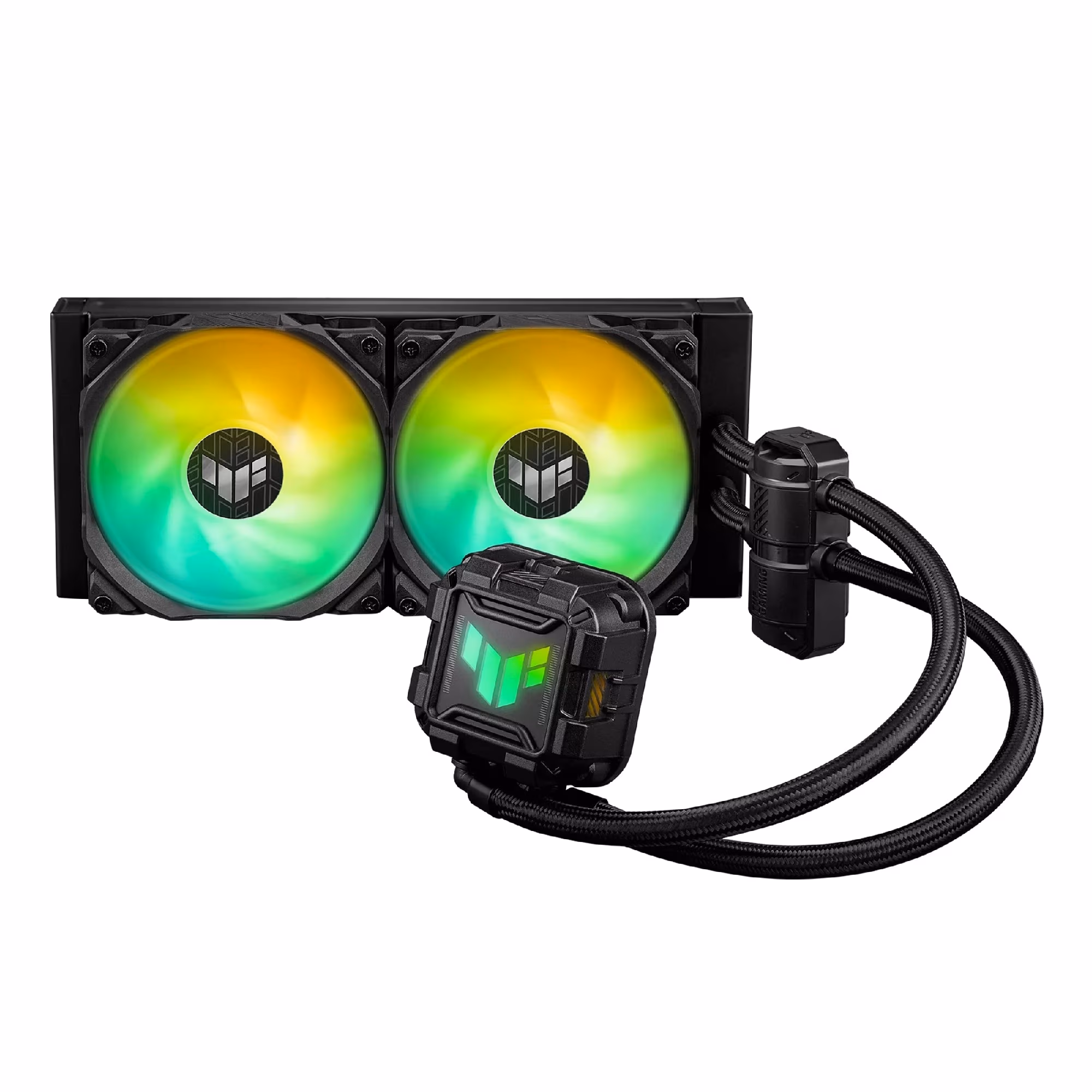 Sistem de racire cu lichid ASUS TUF GAMING LC II 240 ARGB/ Universal/ 800~2000pm/ 29 dBA /67CFM/ Black