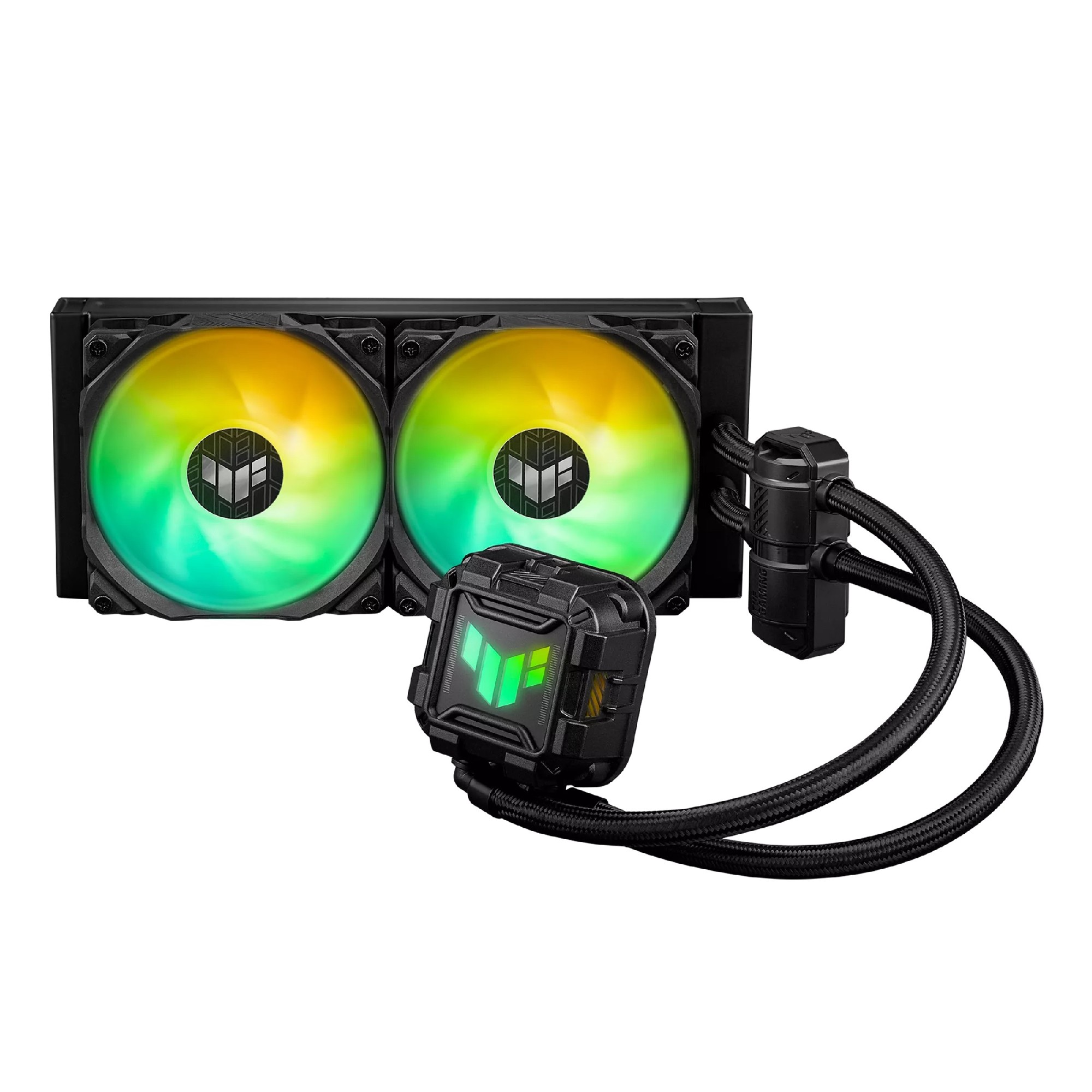 Sistem de racire cu lichid ASUS TUF GAMING LC II 240 ARGB/ Universal/ 800~2000pm/ 29 dBA /67CFM/ Black photo 1