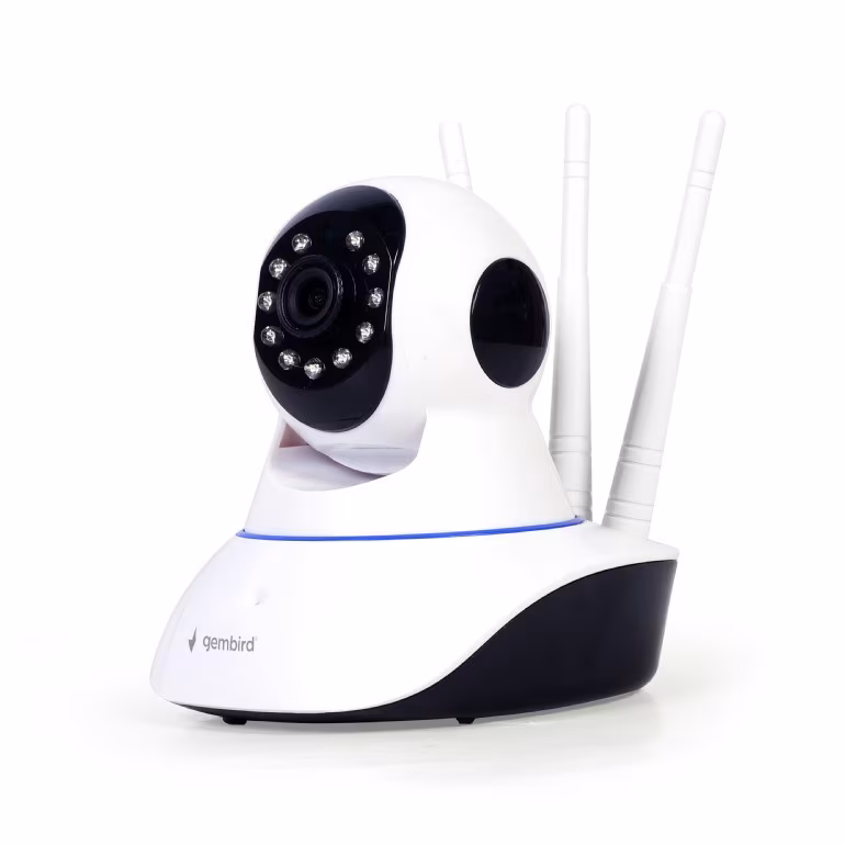 Умная вращающаяся Wi-Fi-камера Gembird TSL-CAM-WRHD-02/ 1080p / Wi-Fi / LAN 