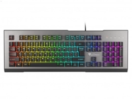 Клавиатура проводная Genesis Keyboard Rhod 500, RGB, US Layout, With RGB Backlight